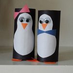 Cardboard Tube Penguins | Fun Family Crafts