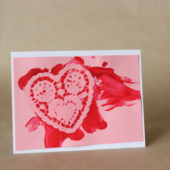 Finger Paint Valentines Fun Family Crafts
