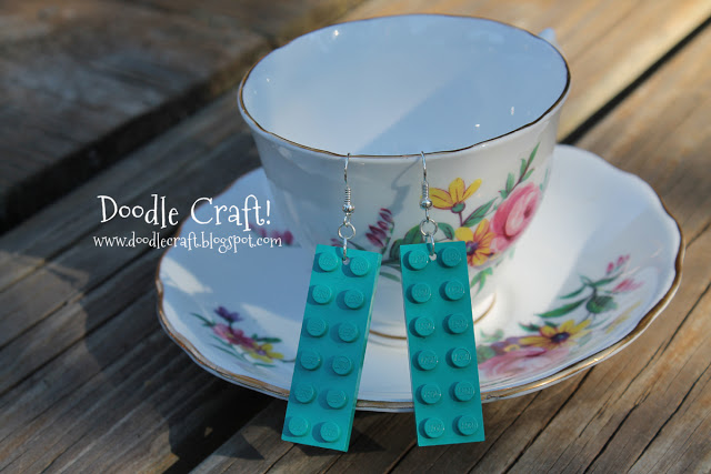 Lego Earrings