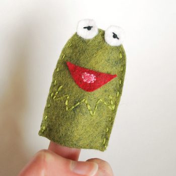 Kermit Finger Puppet