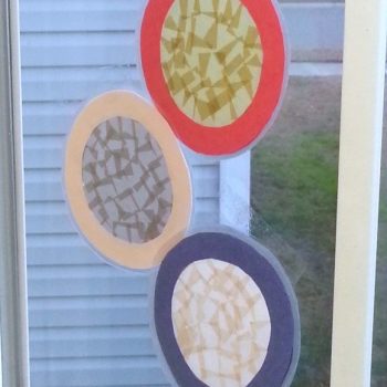 Olympic Medals Stained Glass Art