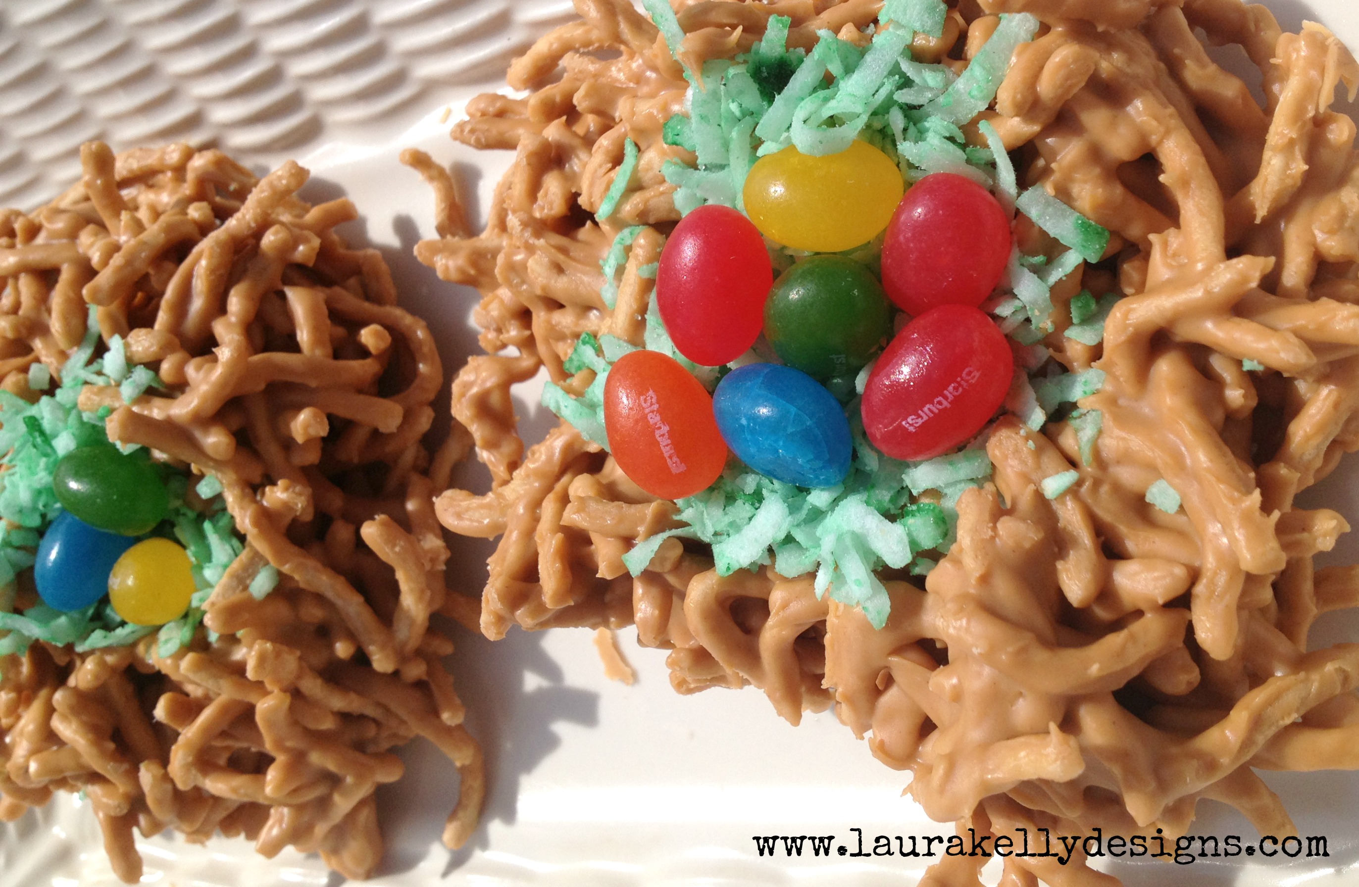 Bird Nest Jellybean Cookies Fun Family Crafts