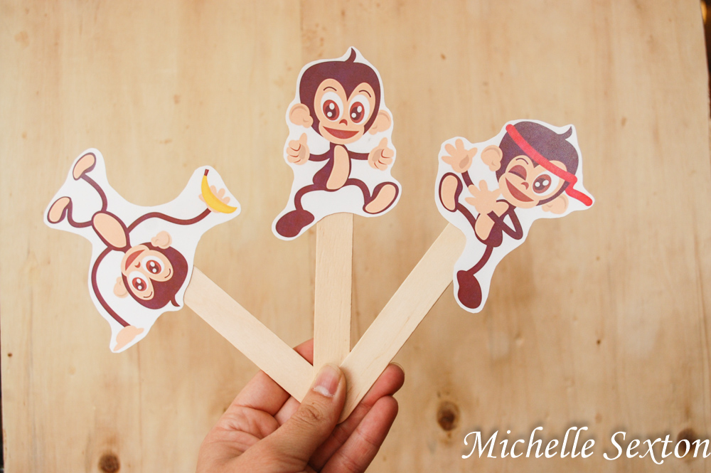 Free Printable Monkey Puppets | Fun Family Crafts