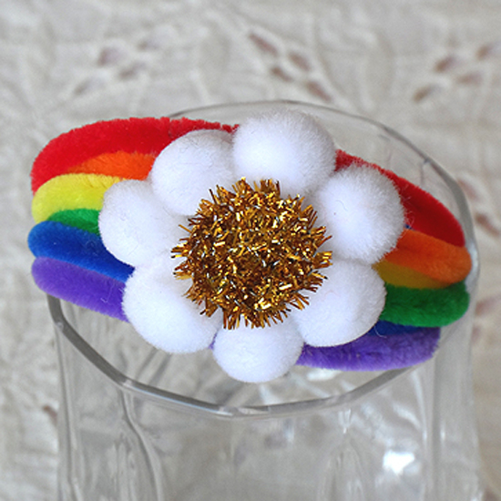 Pipe Cleaner Rainbow Bracelet Fun Family Crafts