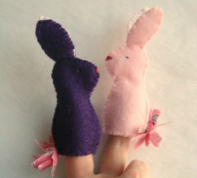 Bunny Finger Puppet