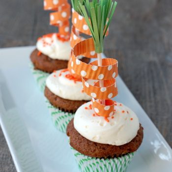 Carrot Cupcake Toppers
