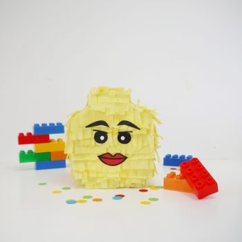 Individual-Sized Lego Head Pinata