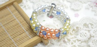 Multi-Strand Pearl Bracelet