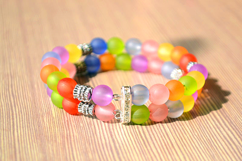 Beaded Bangle | Fun Family Crafts