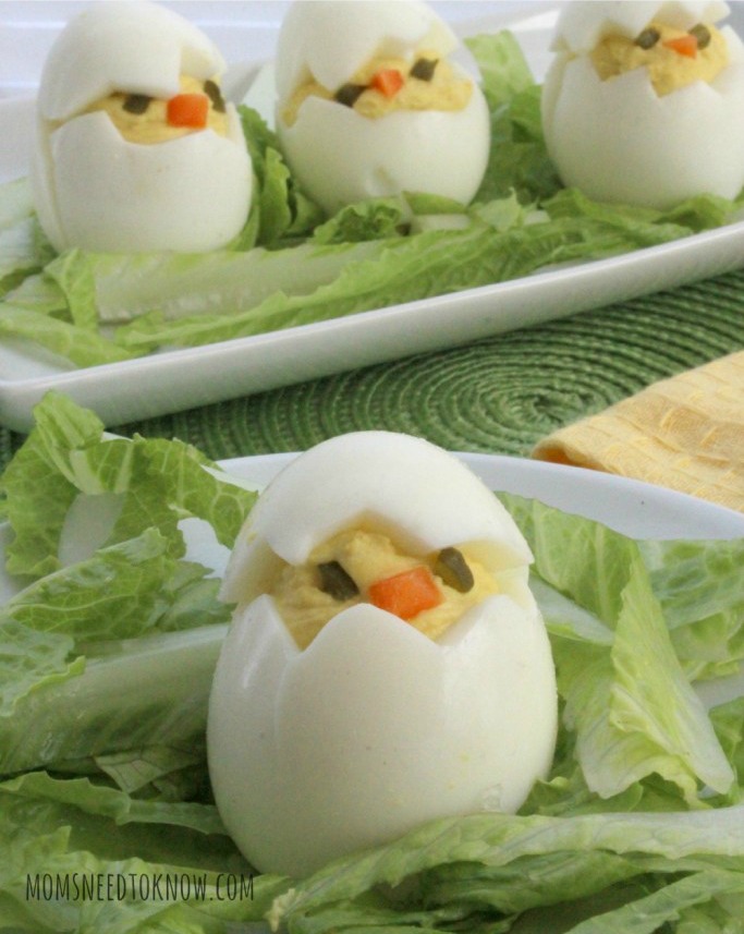 Deviled Egg Chicks | Fun Family Crafts