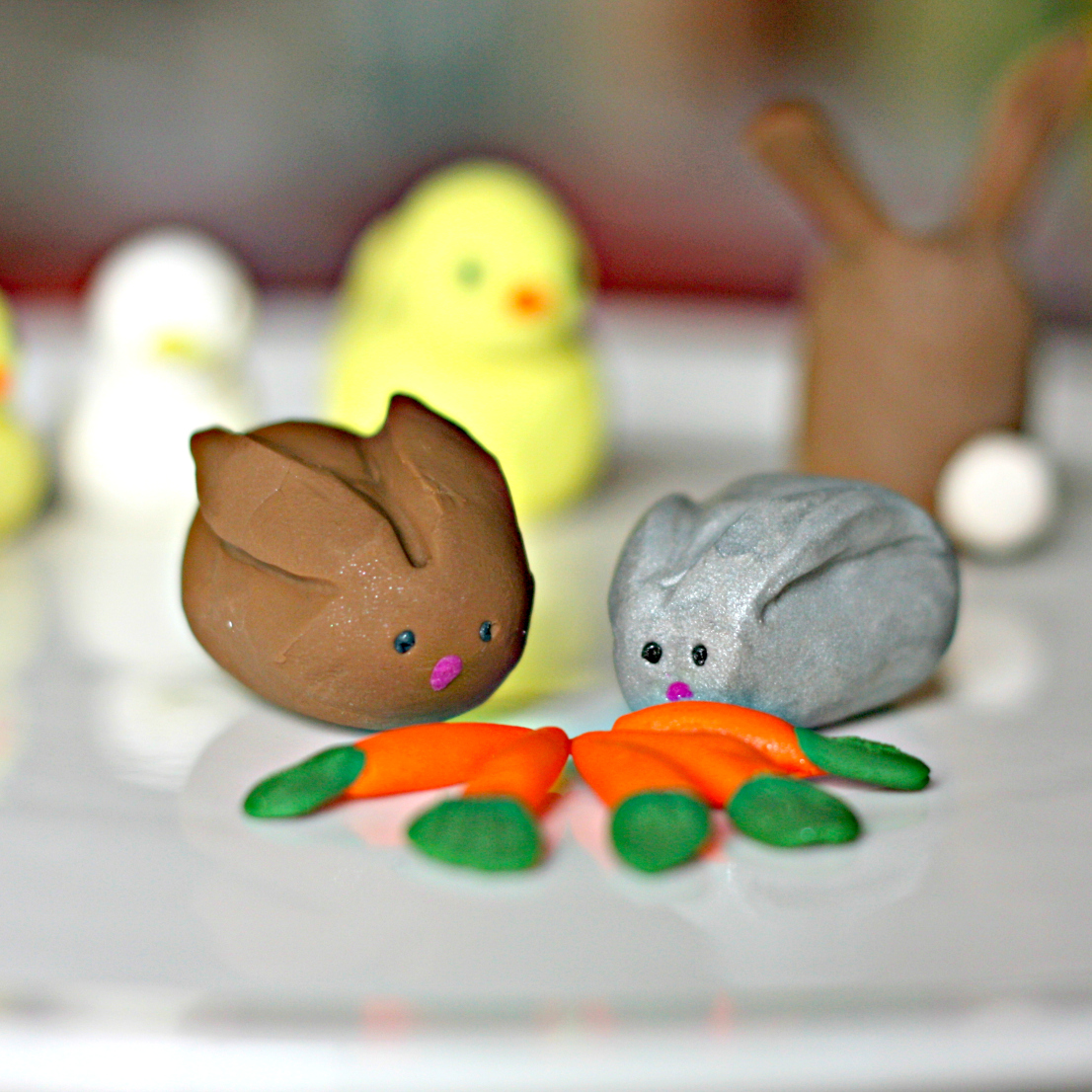 polymer clay easter animals fun family crafts