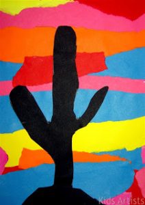 Desert Sunset | Fun Family Crafts