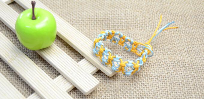 larks head knot bracelet