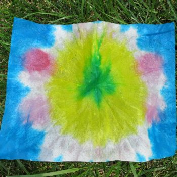 Dyed Paper Towels