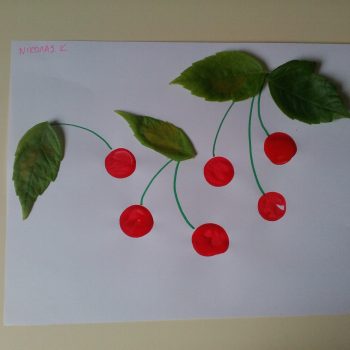 Cherries Collage