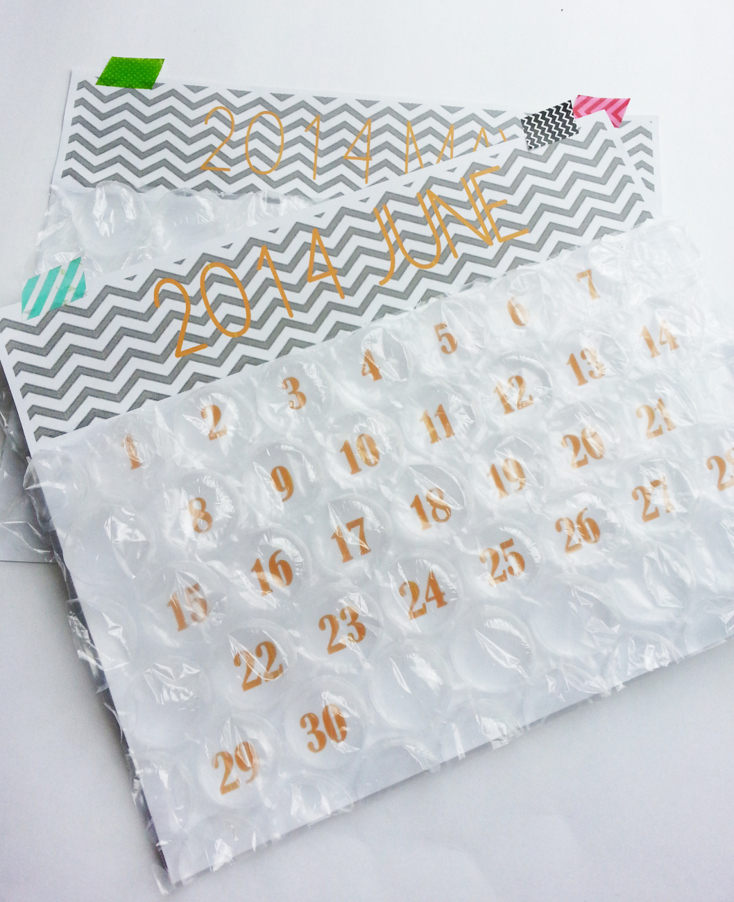 Bubble Wrap Calendar Fun Family Crafts Bubble Wrap Calendar Fun Family Crafts