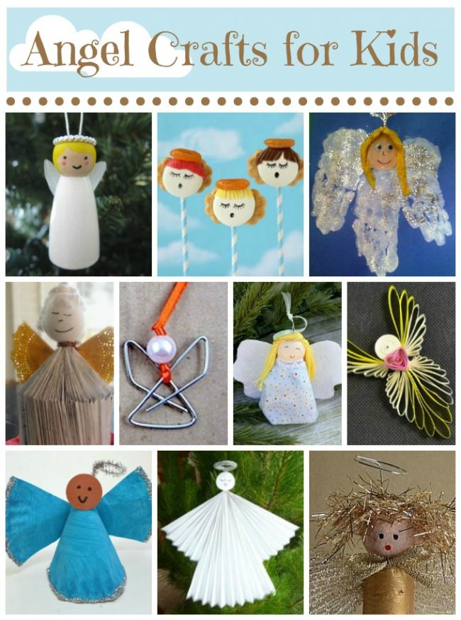 Angel Crafts for Kids Fun Family Crafts