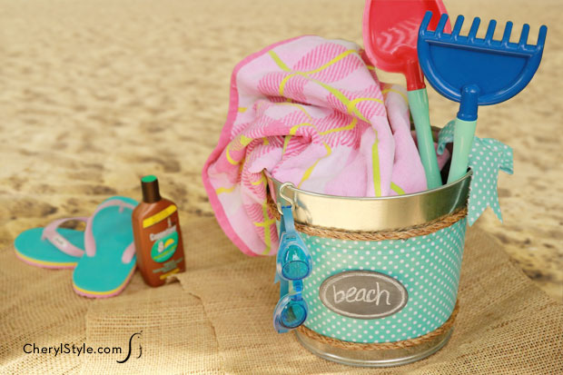 Beach Bucket | Fun Family Crafts