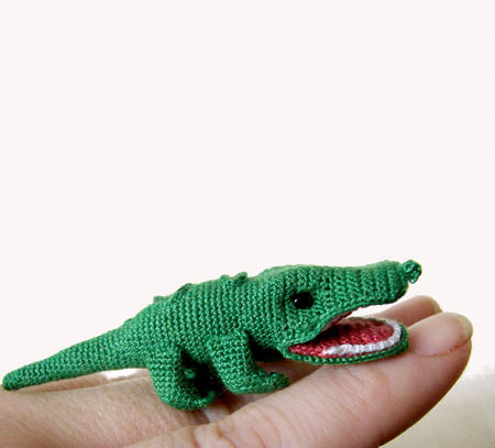 stuffed alligator crochet pattern