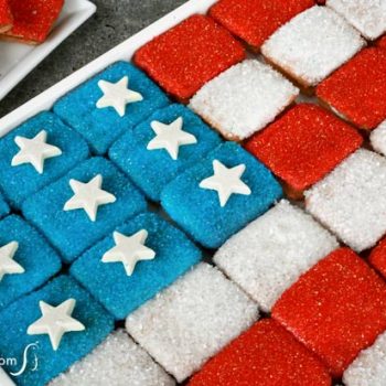Flag Cookie Tray