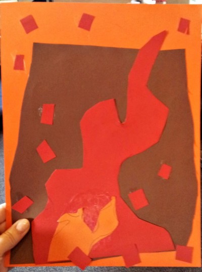 Matisse-Style Cutout Art