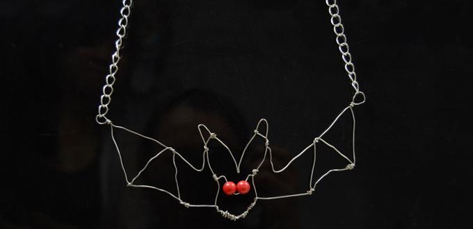 Bat Necklace | Fun Family Crafts