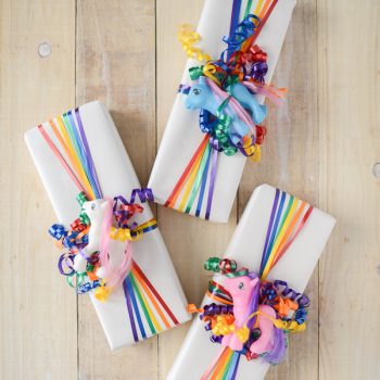 Rainbow Ribbon Gift Wrap