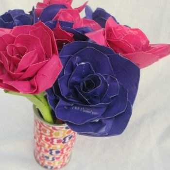 Duct Tape Rose Bouquet
