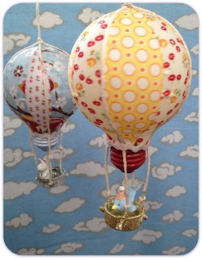 Light Bulb Hot Air Balloons