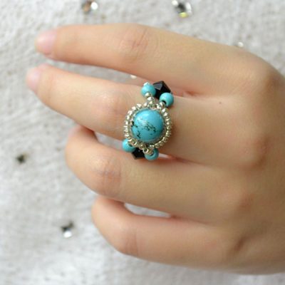 5-minute Beaded Ring