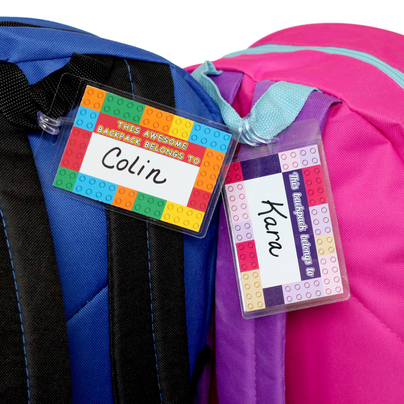 printable backpack tags