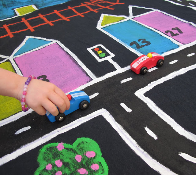 car playing mat