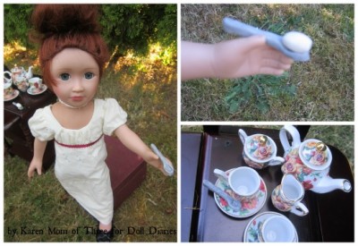 Victorian Egg and Spoon Race Doll Craft