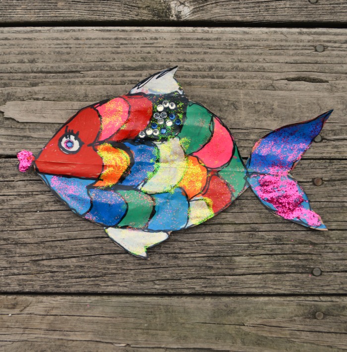 stuffed rainbow fish