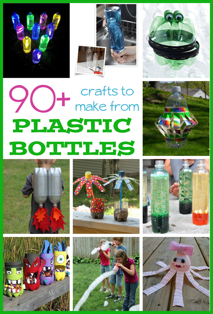 recycled bottle craft