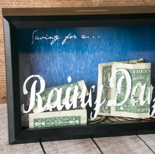 Shadow Box Bank Fun Family Crafts