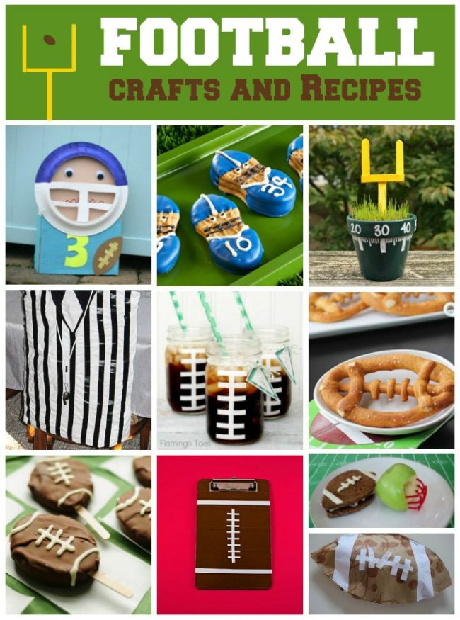 80+ Football Crafts and Recipes for Kids Fun Family Crafts