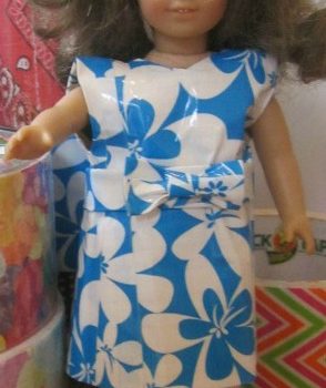 Duct Tape Dress for a Mini Doll