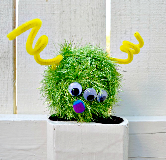 Fuzzy Monsters Fun Family Crafts
