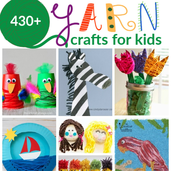 430+ Yarn Crafts for Kids