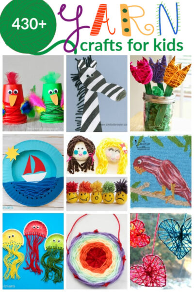 Easy yarn crafts on sale for kids