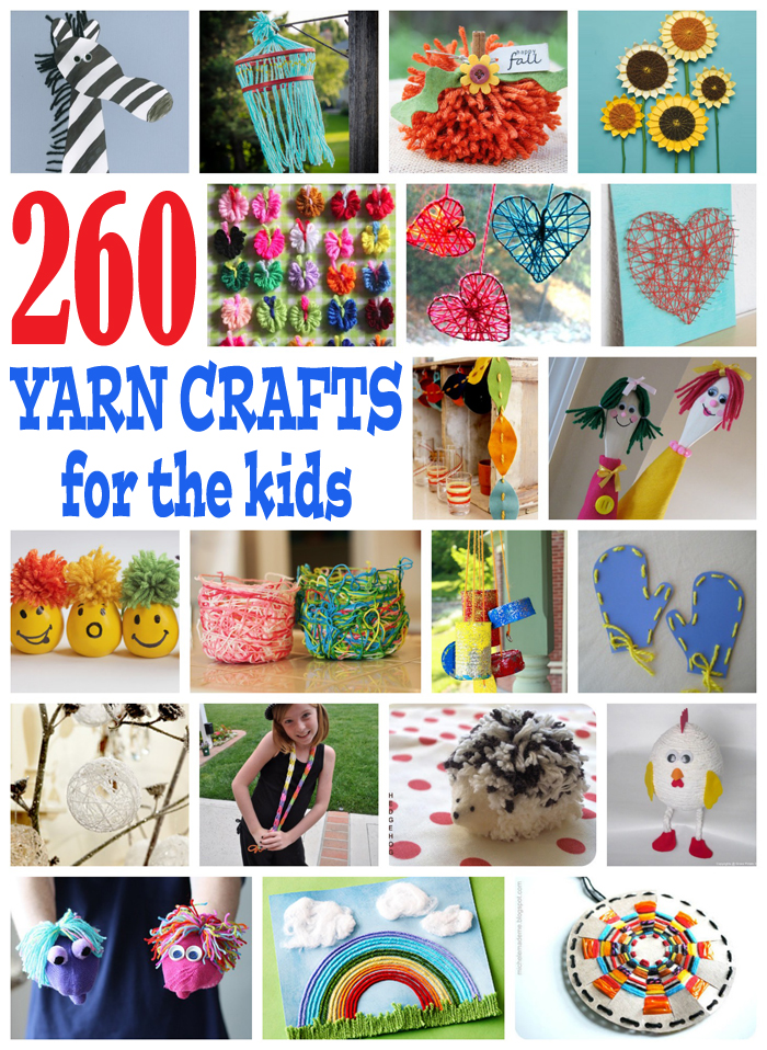 260+ Yarn Crafts for Kids | Fun Family Crafts