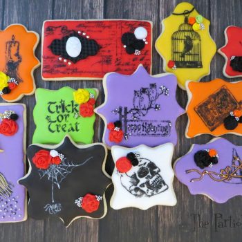 Stamped Halloween Cookies