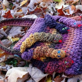 Medusa's Crochet Hand Bag