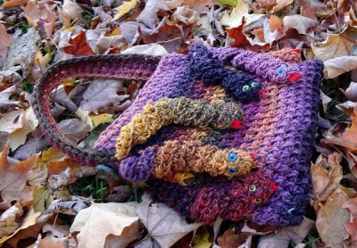 Medusa's Crochet Hand Bag