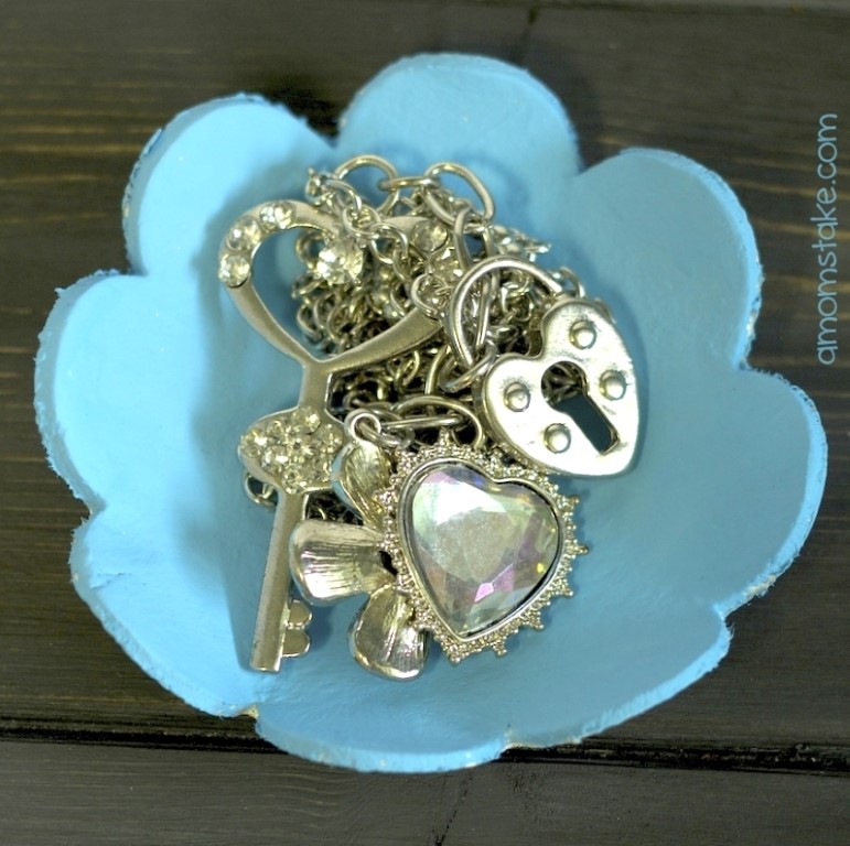 Flower Jewelry Holder Fun Family Crafts