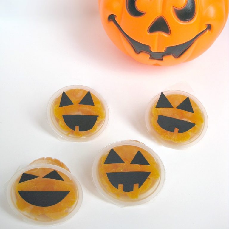Fruit Cup JackoLantern Treats Fun Family Crafts