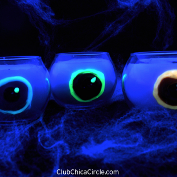 Spooky Glowing Eyeball Candles