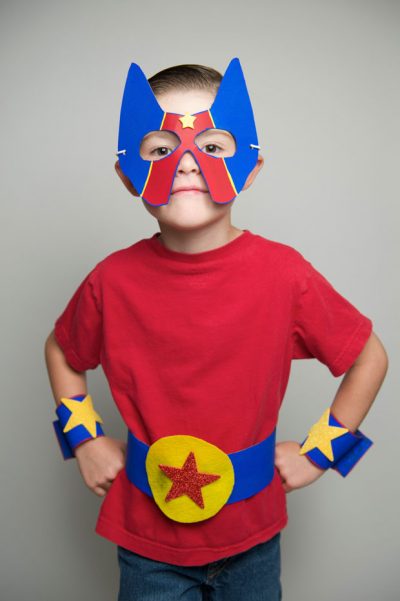 No-Sew Superhero Costume