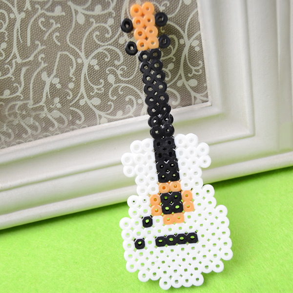 Perler Bead Guitar | Fun Family Crafts